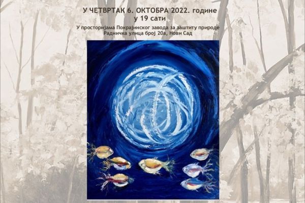 POZIV - IZLOŽBA SLIKA JOVANKE KUZMANOVIĆ "U KRUGU BESKRAJ"