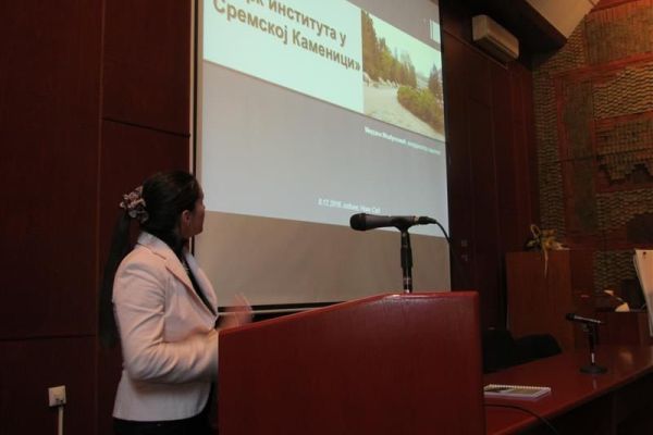 Održana promocija studije zaštite Spomenika prirode „Park Instituta u Sremskoj Kamenici“