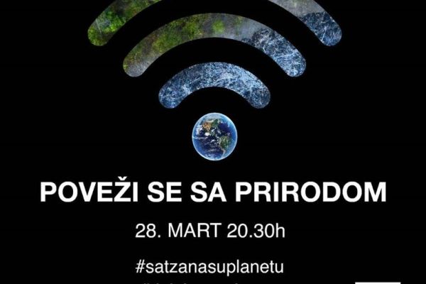 WWF akcija „Sat za našu planetu 2020.”