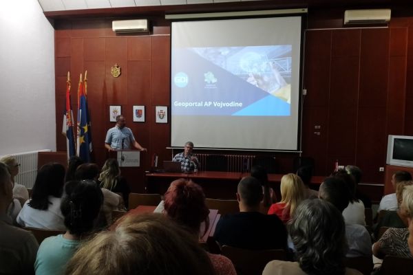 PREDSTAVLJEN GEOPORTAL PROSTORNIH PODATAKA AP VOJVODINE