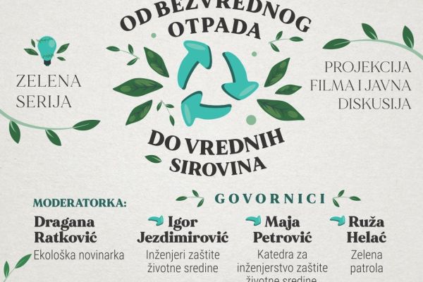 OD BEZBEDNOG OTPADA DO VREDNIH SIROVINA