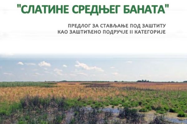 JAVNI UVID I JAVNA RASPRAVA U NACRT POKRAJINSKE SKUPŠTINSKE ODLUKE O ZAŠTITI PIO „SLATINE SREDNJEG BANATA“ I STUDIJU ZAŠTITE PIO „SLATINE SREDNJEG BANATA“