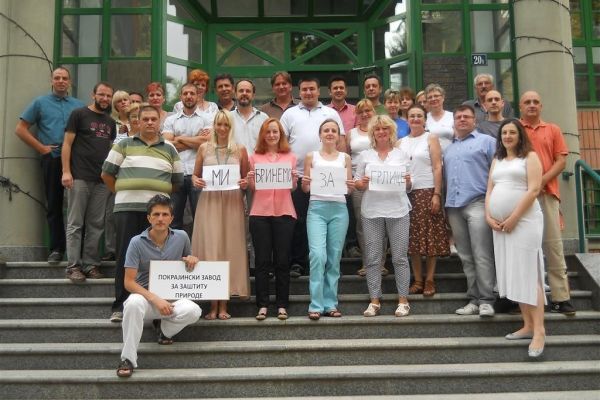 Pokrajinski zavod za zaštitu prirode brine za grlice!