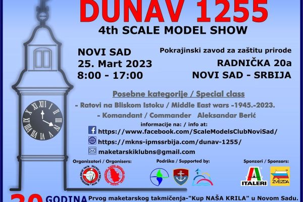 4.MAKETARSKO TAKMIČENJE – DUNAV 1255