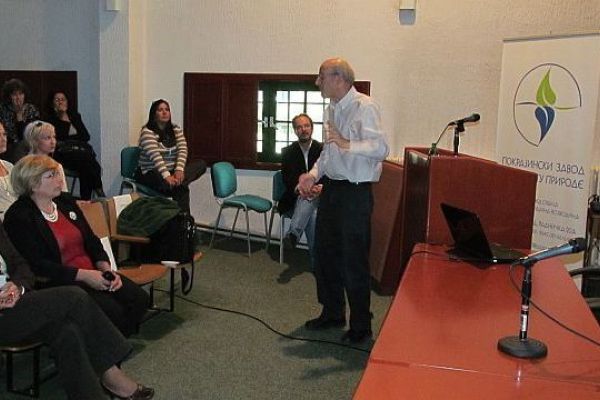 Predavanje profesora Ričarda Primaka sa Bostonskog Univerziteta u Pokrajinskom zavodu za zaštitu prirode