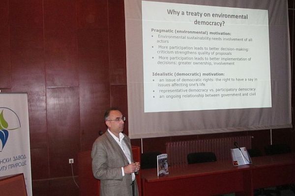 ODRŽAN SKUP „STRATEŠKI ZNAČAJ I PRIMENA ARHUSKE KONVENCIJE U REPUBLICI SRBIJI“