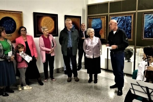 OTVORENA IZLOŽBA “U KRUGU BESKRAJ” SLIKARKE JOVANKE KUZMANOVIĆ
