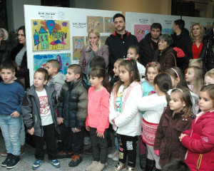 Izlozba crteza   Vrtic bez otpada Eko vest Foto Milos Cirkovic54