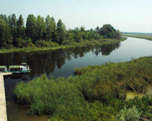 Pejsaz   pogled sa kule na Valjevcu 5  vidi se i brod Umbra