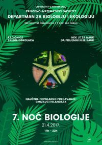 Pokrajinski zavoda na Noći biologije u Novom Sadu