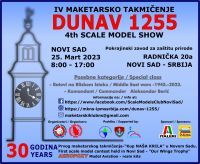 4.MAKETARSKO TAKMIČENJE – DUNAV 1255