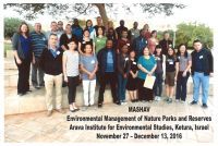 EKOLOŠKO UPRAVLJANJE PARKOVIMA PRIRODE I REZERVATIMA, ARAVA INSTITUT, IZRAEL