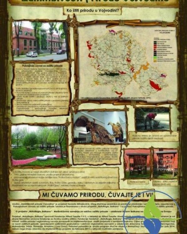 POSTERI: „ZANIMLJIVOSTI PRIRODE VOJVODINE”